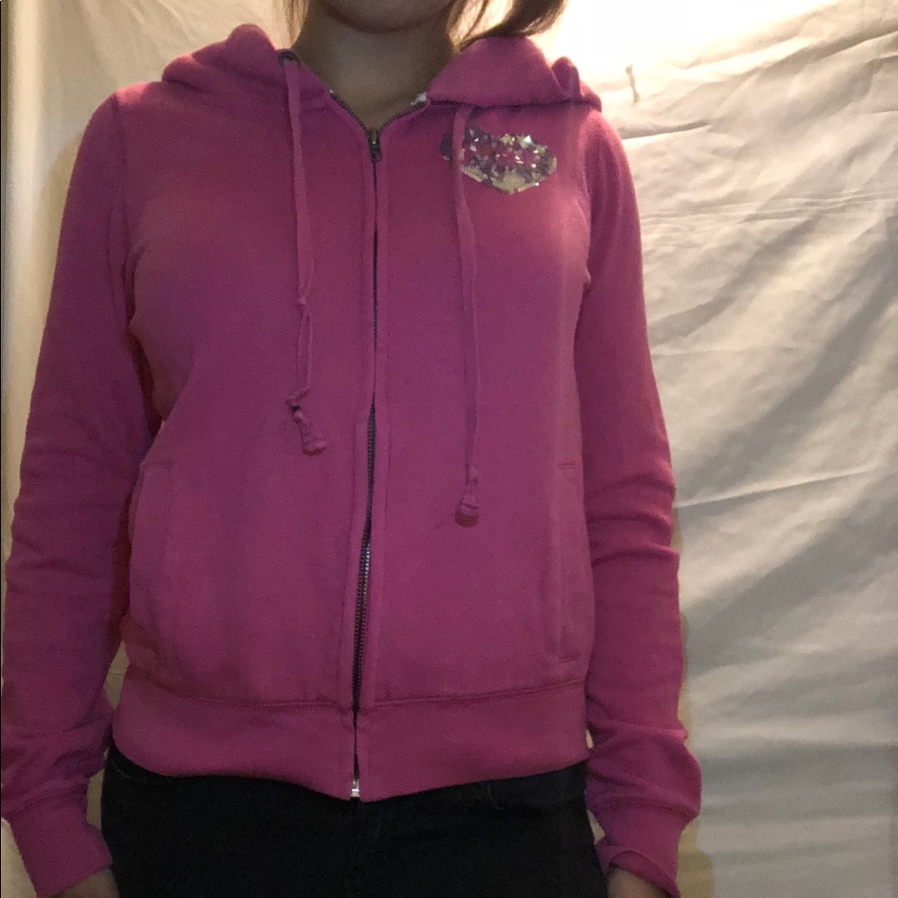Pink vs hoodie